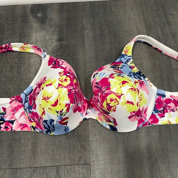 Cacique tropical print floral bra 38C - Picture 1 of 6